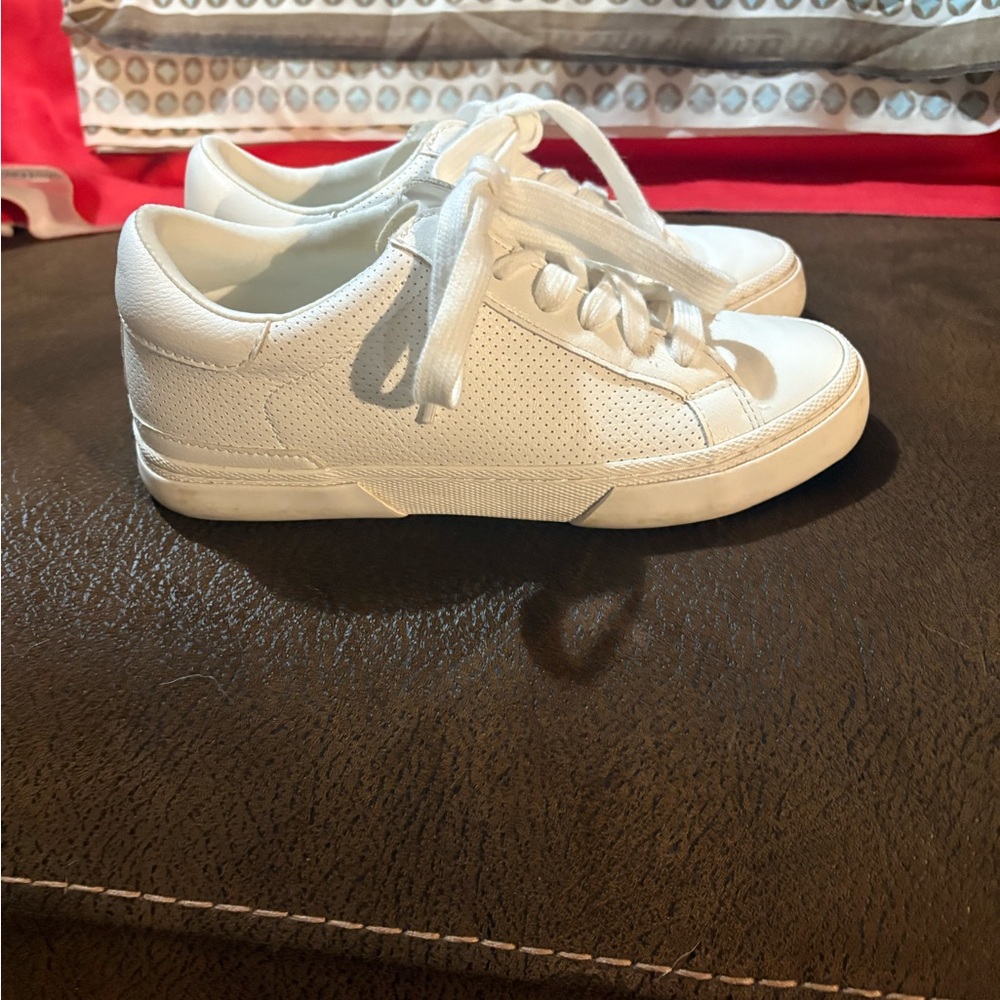 Target White Perforated Sneakers